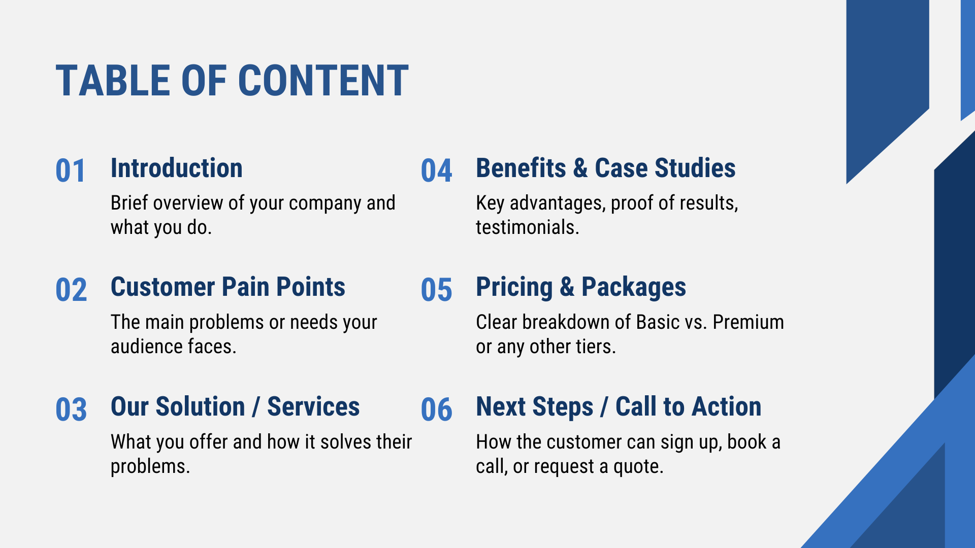 White Dusk Blue And Nile Blue Geometric Web Design And Development Presentation